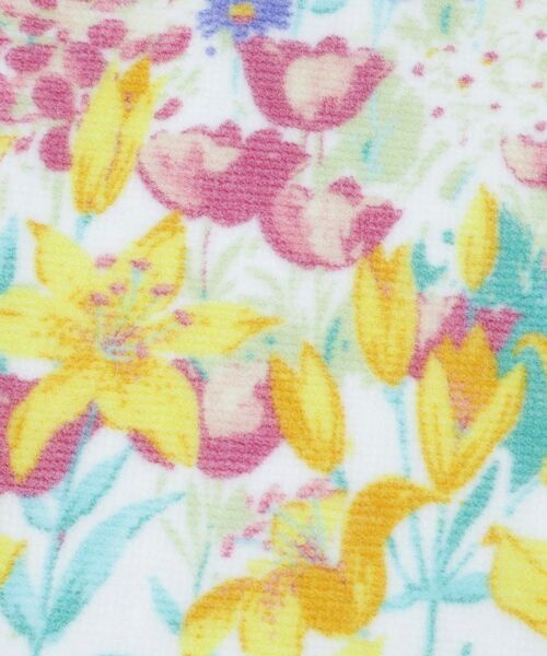 LAURA ASHLEY / ローラ アシュレイ ハンカチ | 【WEB限定／お配りギフトにおすすめ！／ラッピング資材付き】エヴァリンガムメドウ柄プリントタオルハンカチ 5枚セット | 詳細4