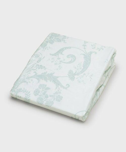 LAURA ASHLEY / ローラ アシュレイ インテリア・インテリア雑貨 | 【シングル】ジョゼッテ柄／ダックエッグ フィッテッドシーツ（ミントグリーン(121)）