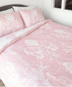 LAURA ASHLEY / ローラ アシュレイ インテリア・インテリア雑貨 | 【ダブル】ジョゼッテ柄／ペールシクラメン デュベカバー