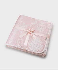 LAURA ASHLEY / ローラ アシュレイ インテリア・インテリア雑貨 | ジョゼッテ柄／ペールシクラメン キルトマルチカバー 200×200cm