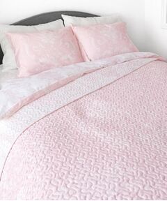 LAURA ASHLEY / ローラ アシュレイ インテリア・インテリア雑貨 | ジョゼッテ柄／ペールシクラメン キルトマルチカバー 250×200cm