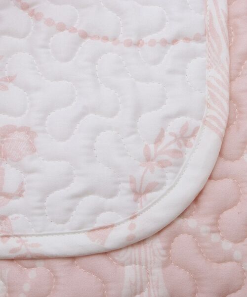 LAURA ASHLEY / ローラ アシュレイ インテリア・インテリア雑貨 | ジョゼッテ柄／ペールシクラメン キルトマルチカバー 250×200cm | 詳細2