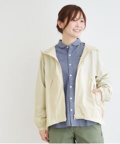 LAURA ASHLEY / ローラ アシュレイ レザーブルゾン・ジャケット | 【ワンマイルウエア】UVカット機能付きジップアップフーディー