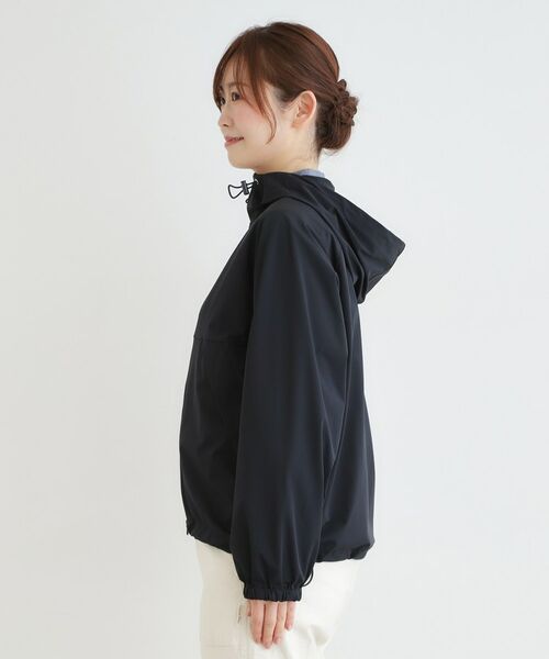 LAURA ASHLEY / ローラ アシュレイ レザーブルゾン・ジャケット | 【ワンマイルウエア】UVカット機能付きジップアップフーディー | 詳細10