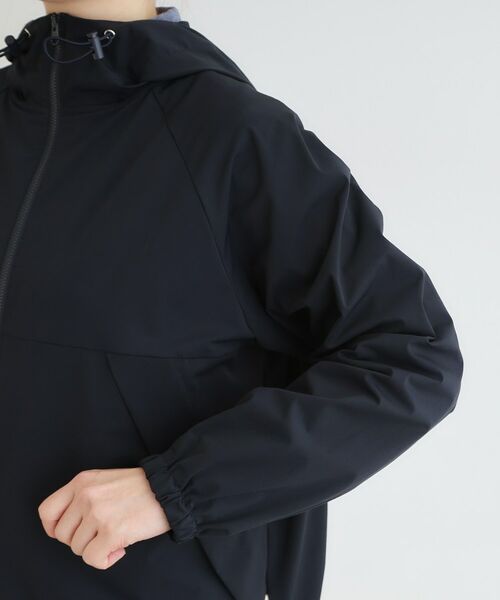 LAURA ASHLEY / ローラ アシュレイ レザーブルゾン・ジャケット | 【ワンマイルウエア】UVカット機能付きジップアップフーディー | 詳細13