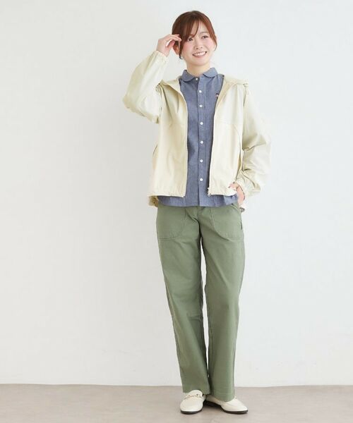 LAURA ASHLEY / ローラ アシュレイ レザーブルゾン・ジャケット | 【ワンマイルウエア】UVカット機能付きジップアップフーディー | 詳細2