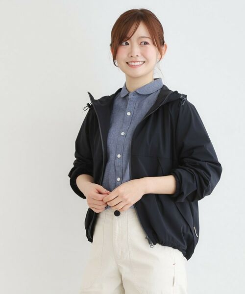 LAURA ASHLEY / ローラ アシュレイ レザーブルゾン・ジャケット | 【ワンマイルウエア】UVカット機能付きジップアップフーディー | 詳細5