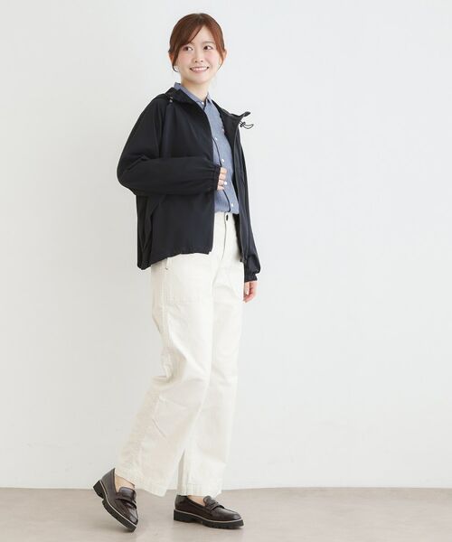 LAURA ASHLEY / ローラ アシュレイ レザーブルゾン・ジャケット | 【ワンマイルウエア】UVカット機能付きジップアップフーディー | 詳細6