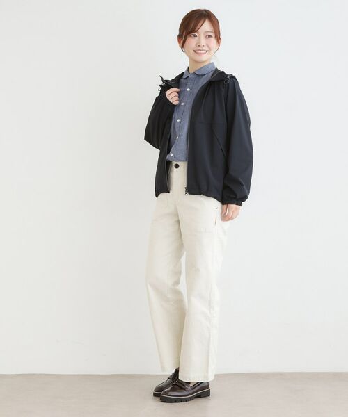 LAURA ASHLEY / ローラ アシュレイ レザーブルゾン・ジャケット | 【ワンマイルウエア】UVカット機能付きジップアップフーディー | 詳細7