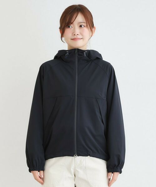 LAURA ASHLEY / ローラ アシュレイ レザーブルゾン・ジャケット | 【ワンマイルウエア】UVカット機能付きジップアップフーディー | 詳細9