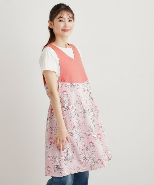 LAURA ASHLEY / ローラ アシュレイ インテリア・生活雑貨・ホビー・ステーショナリー | サトクリフチューリップ柄 エプロン | 詳細1