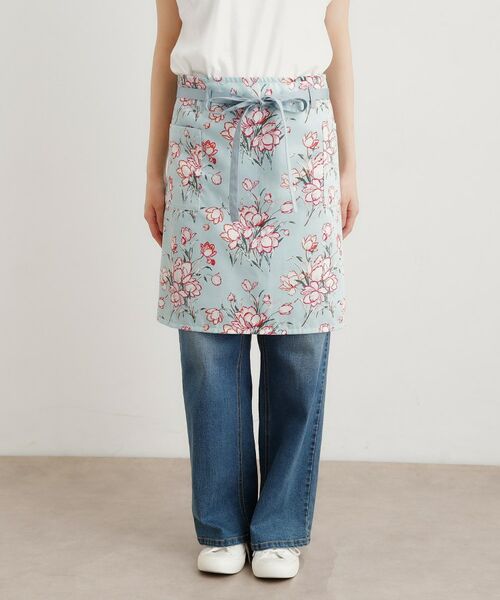 LAURA ASHLEY / ローラ アシュレイ インテリア・生活雑貨・ホビー・ステーショナリー | サトクリフチューリップ柄 カフェエプロン | 詳細16