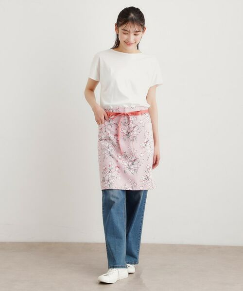 LAURA ASHLEY / ローラ アシュレイ インテリア・生活雑貨・ホビー・ステーショナリー | サトクリフチューリップ柄 カフェエプロン | 詳細2