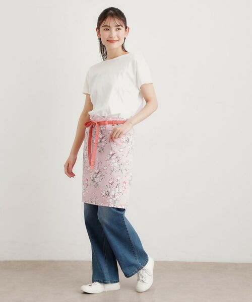 LAURA ASHLEY / ローラ アシュレイ インテリア・生活雑貨・ホビー・ステーショナリー | サトクリフチューリップ柄 カフェエプロン | 詳細3