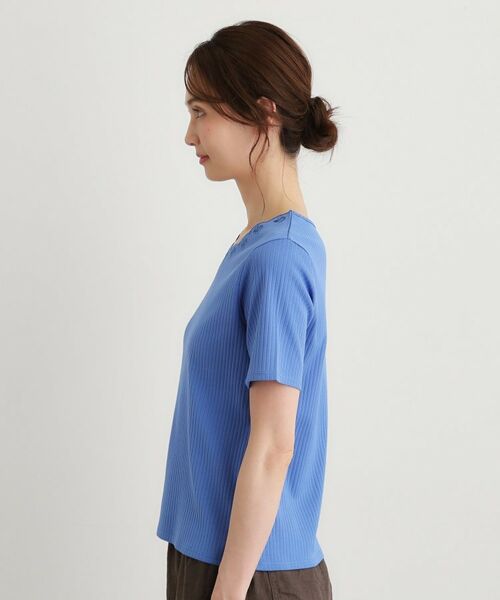 LAURA ASHLEY / ローラ アシュレイ カットソー | 【日本製／コットン100％】スカラップ刺繍カットソー | 詳細18