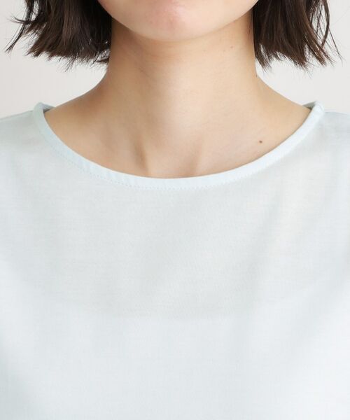 LAURA ASHLEY / ローラ アシュレイ カットソー | 【洗える／コットン100％／日本製】レーススリーブカットソー | 詳細16