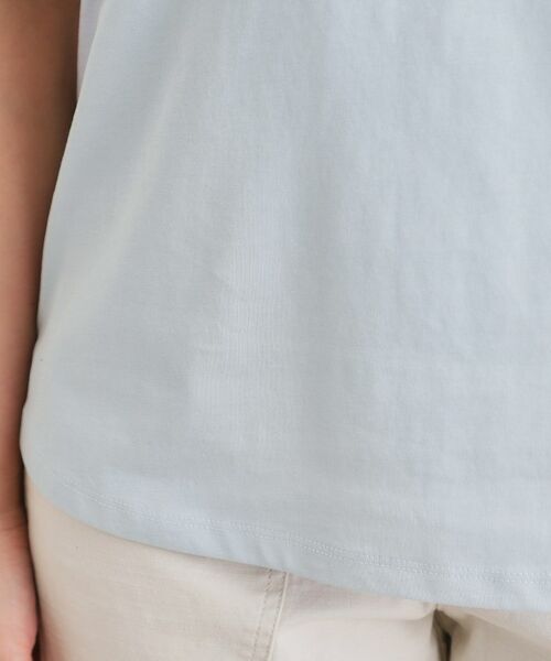 LAURA ASHLEY / ローラ アシュレイ Tシャツ | 【ギフトにおすすめ！5分袖／接触冷感／UVカット】エレンボロー ローズ柄Tシャツ | 詳細26