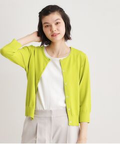 LAURA ASHLEY / ローラ アシュレイ カーディガン・ボレロ | 【定番人気！】クリアボタンカーディガン