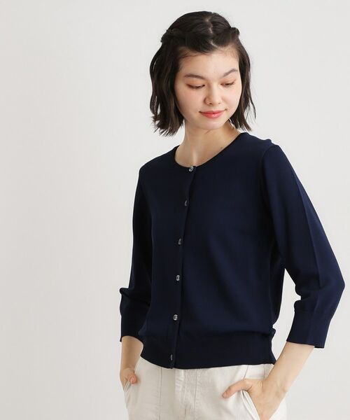 LAURA ASHLEY / ローラ アシュレイ カーディガン・ボレロ | 【定番人気！】クリアボタンカーディガン | 詳細13