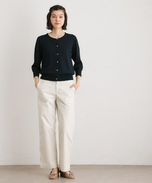 LAURA ASHLEY / ローラ アシュレイ カーディガン・ボレロ | 【定番人気！】クリアボタンカーディガン | 詳細14