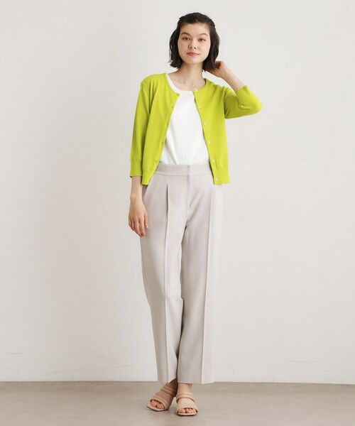 LAURA ASHLEY / ローラ アシュレイ カーディガン・ボレロ | 【定番人気！】クリアボタンカーディガン | 詳細6