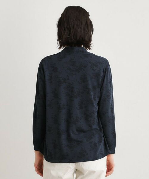 LAURA ASHLEY / ローラ アシュレイ カーディガン・ボレロ | 【冷房・日よけ対策におすすめ／ゆったりシルエット】ポリー柄 ジャージーカーディガン | 詳細11