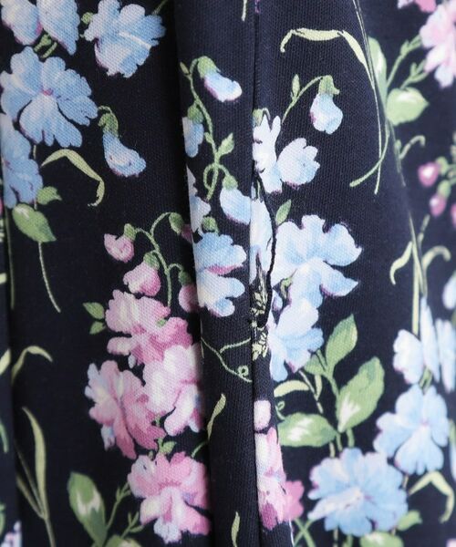 LAURA ASHLEY / ローラ アシュレイ ミニ丈・ひざ丈ワンピース | 【UVカット／接触冷感】ポリー柄 コットンジャージーワンピース | 詳細15