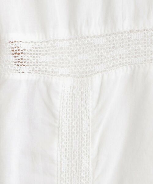 LAURA ASHLEY / ローラ アシュレイ シャツ・ブラウス | 【インド製／コットン100％】リボン＆レースブラウス | 詳細16