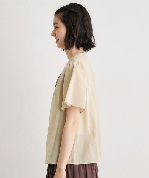 LAURA ASHLEY / ローラ アシュレイ シャツ・ブラウス | 【洗える／コットン100％】ヨーク刺繍ブラウス | 詳細10