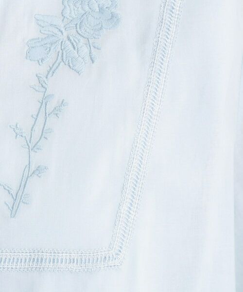 LAURA ASHLEY / ローラ アシュレイ シャツ・ブラウス | 【洗える／コットン100％】ヨーク刺繍ブラウス | 詳細8