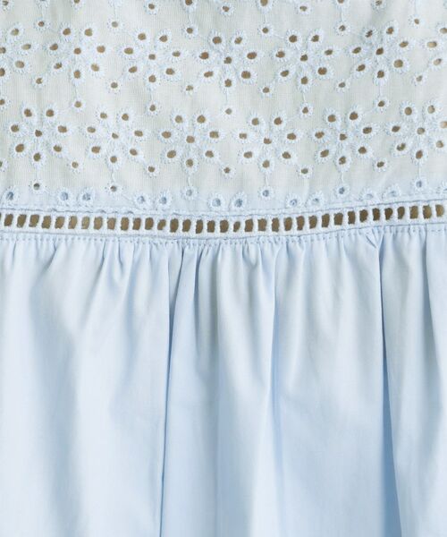 LAURA ASHLEY / ローラ アシュレイ シャツ・ブラウス | 【コットン100％／ゆったりシルエット】ブロダリーアングレーズ コットンブラウス | 詳細12