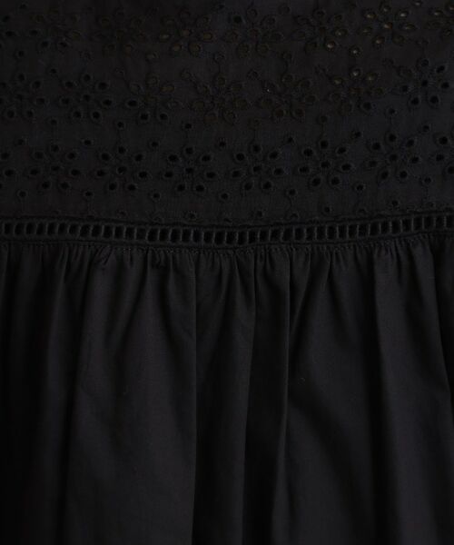 LAURA ASHLEY / ローラ アシュレイ シャツ・ブラウス | 【コットン100％／ゆったりシルエット】ブロダリーアングレーズ コットンブラウス | 詳細8