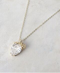 LAURA ASHLEY / ローラ アシュレイ ネックレス・ペンダント・チョーカー | 【ギフトにおすすめ！ジルコニア】いちごネックレス