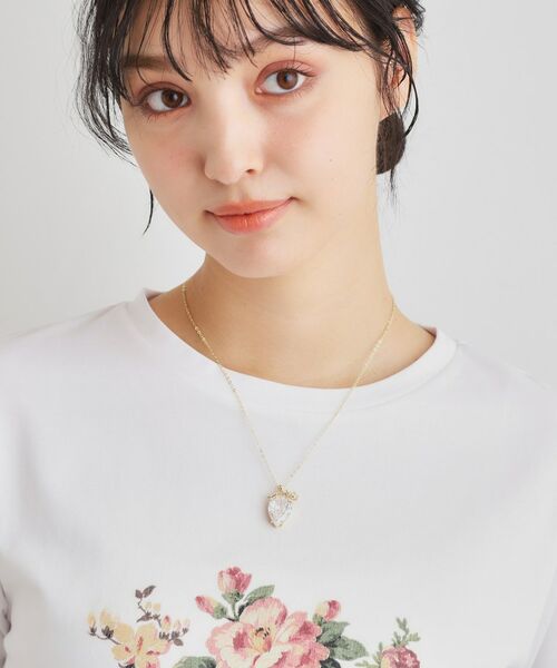 LAURA ASHLEY / ローラ アシュレイ ネックレス・ペンダント・チョーカー | 【ギフトにおすすめ！ジルコニア】いちごネックレス | 詳細5