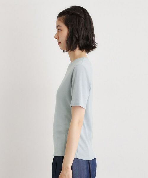 LAURA ASHLEY / ローラ アシュレイ カットソー | 【洗える／日本製素材／半袖／定番人気！】ラメフライスカットソー | 詳細14