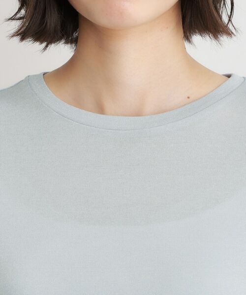 LAURA ASHLEY / ローラ アシュレイ カットソー | 【洗える／日本製素材／半袖／定番人気！】ラメフライスカットソー | 詳細16