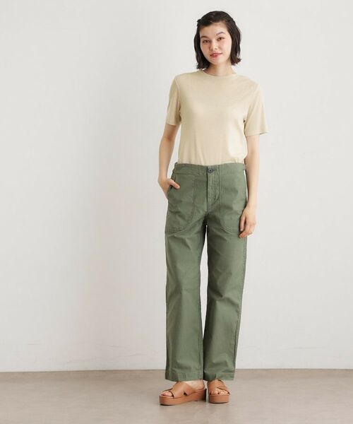 LAURA ASHLEY / ローラ アシュレイ カットソー | 【洗える／日本製素材／半袖／定番人気！】ラメフライスカットソー | 詳細3