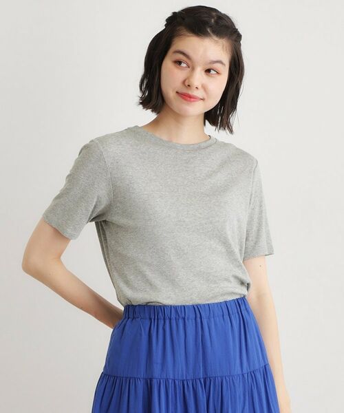 LAURA ASHLEY / ローラ アシュレイ カットソー | 【洗える／日本製素材／半袖／定番人気！】ラメフライスカットソー | 詳細5