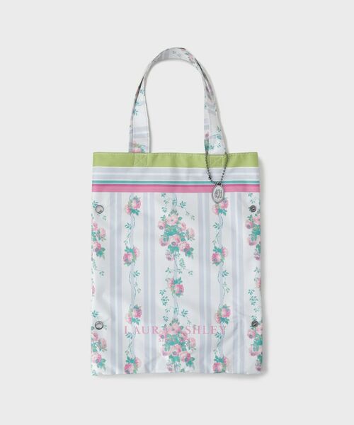 LAURA ASHLEY / ローラ アシュレイ 傘 | ロザリーナストライプ柄 折りたたみ傘 | 詳細6
