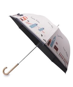 LAURA ASHLEY / ローラ アシュレイ 傘 | ロンドン柄ピンク 長傘