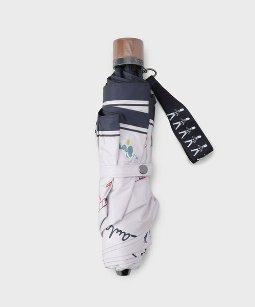 LAURA ASHLEY / ローラ アシュレイ 傘 | ロンドン柄ピンク 折りたたみ傘 | 詳細2