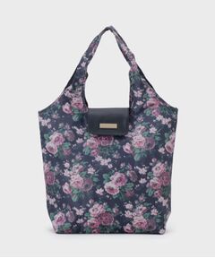 LAURA ASHLEY / ローラ アシュレイ エコバッグ | エレンボロー ローズ柄 マーケットトート