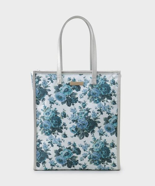 LAURA ASHLEY / ローラ アシュレイ トートバッグ | エレンボロー ローズ柄 スクエアトートバッグ | 詳細5