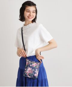LAURA ASHLEY / ローラ アシュレイ ショルダーバッグ | エレンボロー ローズ柄 ミニ ショルダーバッグ