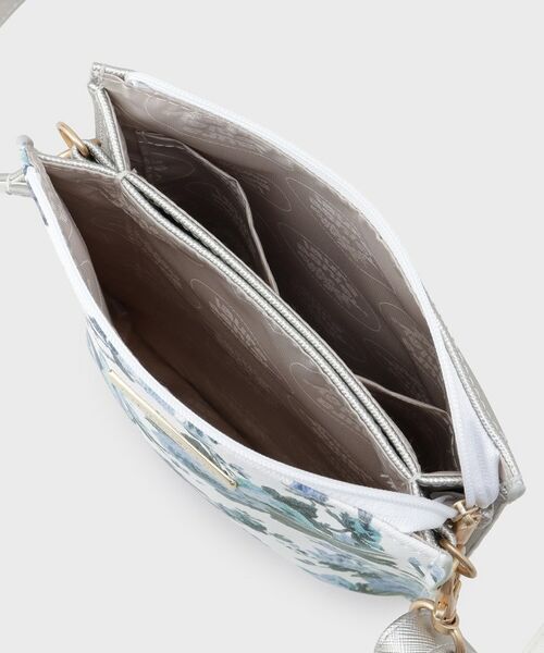 LAURA ASHLEY / ローラ アシュレイ ショルダーバッグ | エレンボロー ローズ柄 ミニ ショルダーバッグ | 詳細11