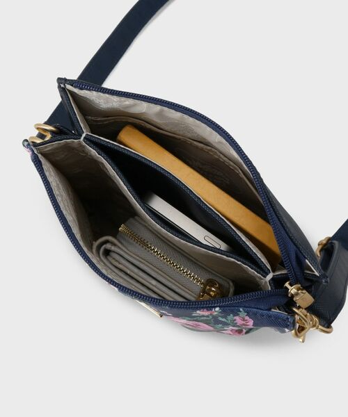 LAURA ASHLEY / ローラ アシュレイ ショルダーバッグ | エレンボロー ローズ柄 ミニ ショルダーバッグ | 詳細12