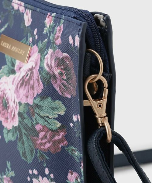 LAURA ASHLEY / ローラ アシュレイ ショルダーバッグ | エレンボロー ローズ柄 ミニ ショルダーバッグ | 詳細20