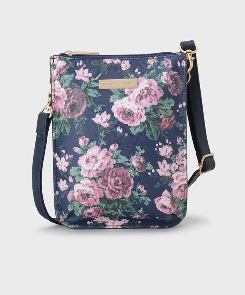 LAURA ASHLEY / ローラ アシュレイ ショルダーバッグ | エレンボロー ローズ柄 ミニ ショルダーバッグ | 詳細4