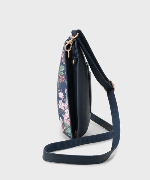 LAURA ASHLEY / ローラ アシュレイ ショルダーバッグ | エレンボロー ローズ柄 ミニ ショルダーバッグ | 詳細6