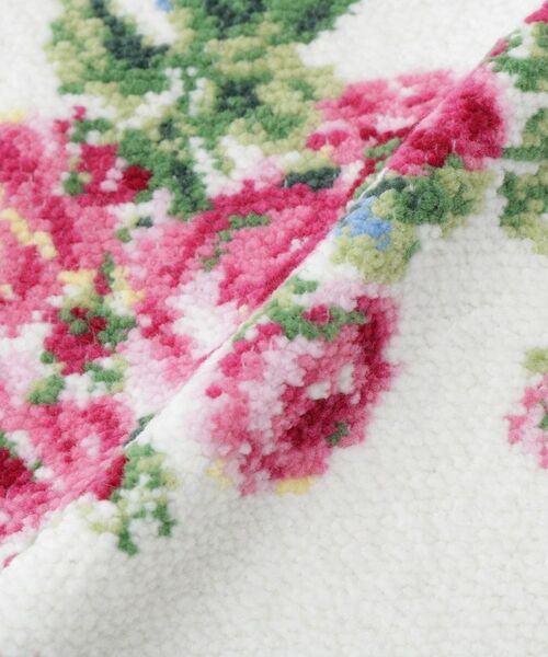 LAURA ASHLEY / ローラ アシュレイ ハンカチ | 【ギフトにおすすめ！シェニール織】 バンチェッドロージズ ミニタオル | 詳細3